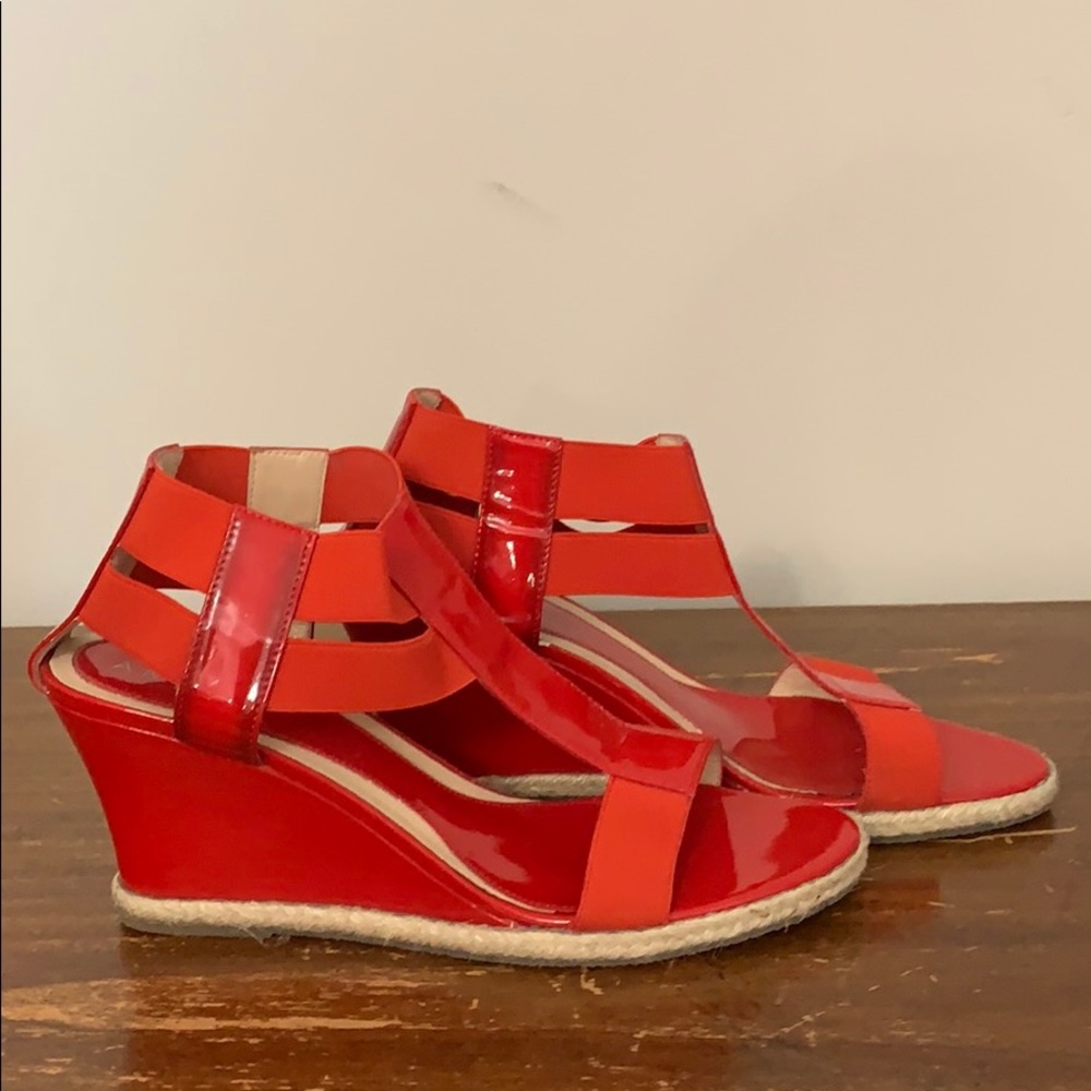 Red Amalfi by Rangoni Wedges.